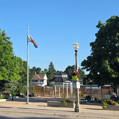 Flag Raising, Jack Downing Park