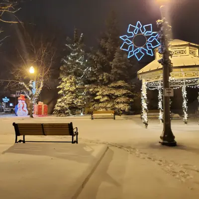Winter in Jack Downing Park