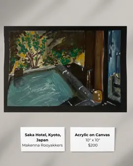 Makenna Rooyakkers - Saka Hotel, Kyoto, Japan